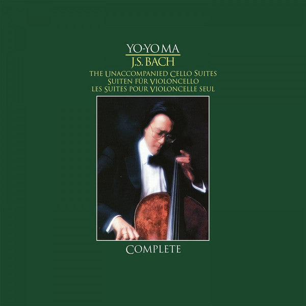 Yo-yo Ma – Bach Unaccompained Cello Suites (3LP/180G) 🇺🇸
