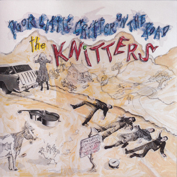 Knitters – Poor Little Critter on the Road (Blue Vinyl) (I) 🇺🇸