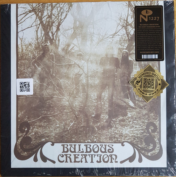 Bulbous Creation – You Won't Remember Dying (Transparent Red Vinyl) 🇺🇸