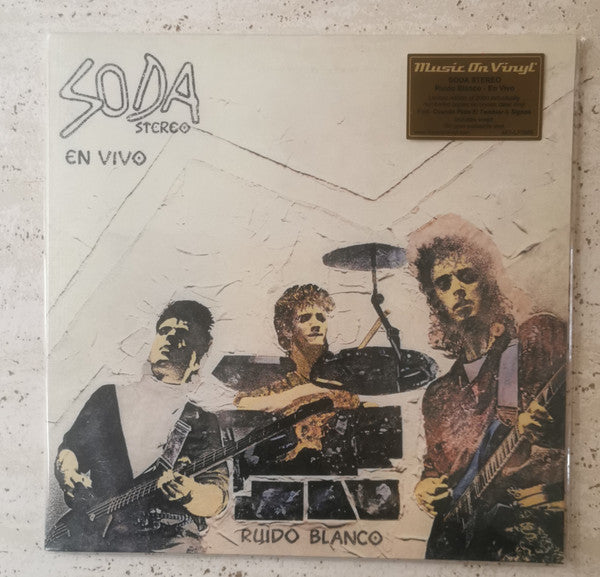 Soda Stereo – Ruido Blanco - En Vivo (Numbered/Crystal Clear Vinyl) 🇺🇸