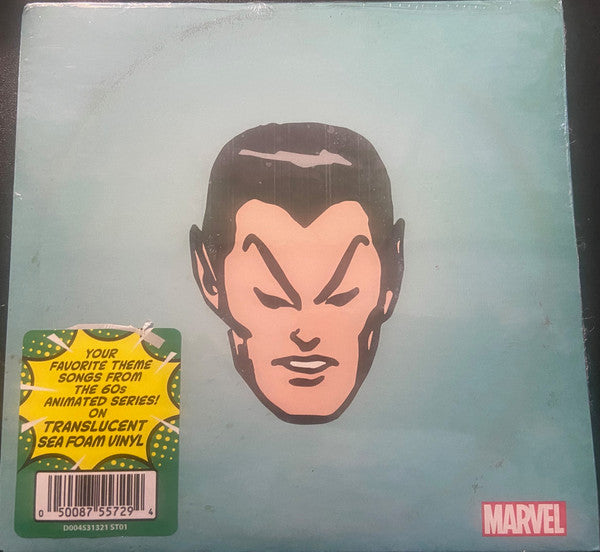 Marvel Chorus – Sub-mariner (1966 Theme)/Merry Marvel Marching Society (Translucent Sea Foam Vinyl/Single) (I) 🇺🇸