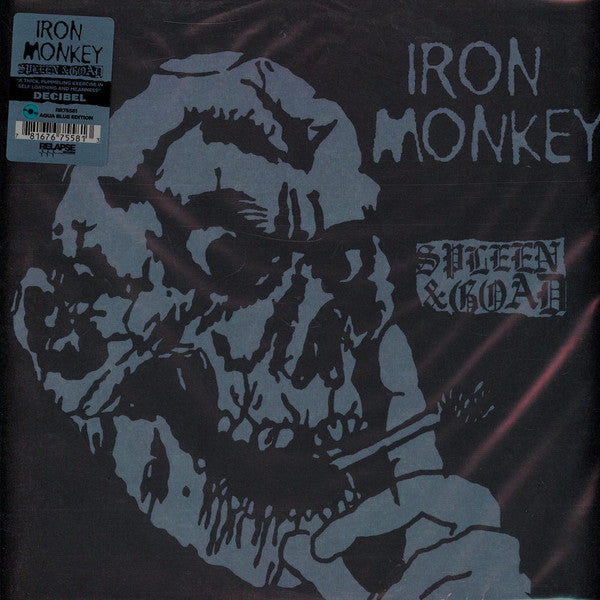 Iron Monkey – Spleen & Goad (Aqua Blue Vinyl) 🇺🇸