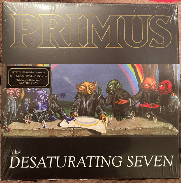Primus – Desaturating Seven (7TH Anniversary) (Midnight Rainbow Splatter Vinyl) 🇺🇸