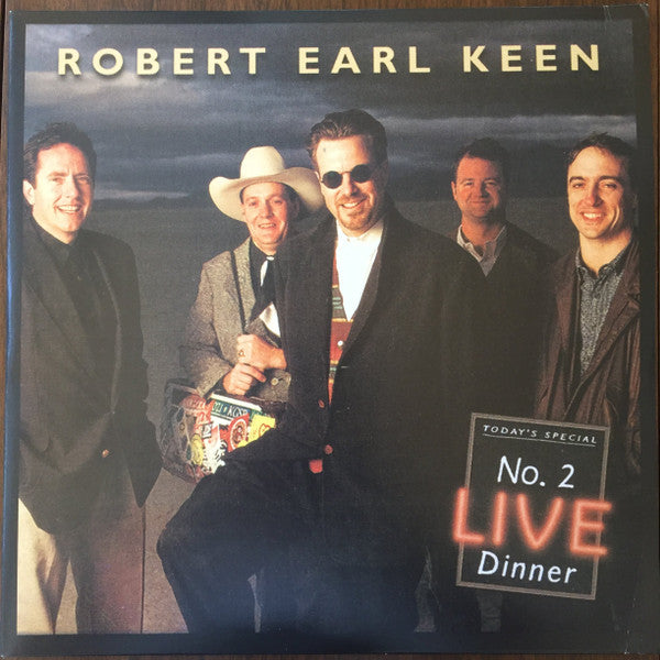 Robert Earl Keen – No. 2 Live Dinner (2LP/Salmon-colored Vinyl) 🇺🇸