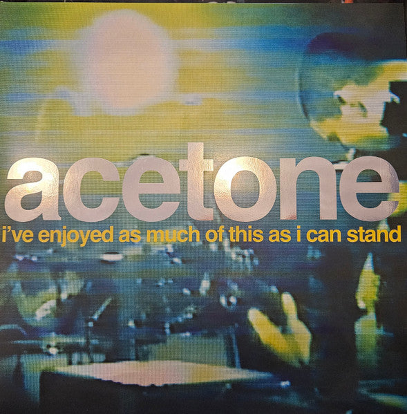 Acetone – I've Enjoyed as Much of This as I Can Stand - Live Nyc: May 31, 1998 (Clear Vinyl/2LP) (RSD) 🇺🇸