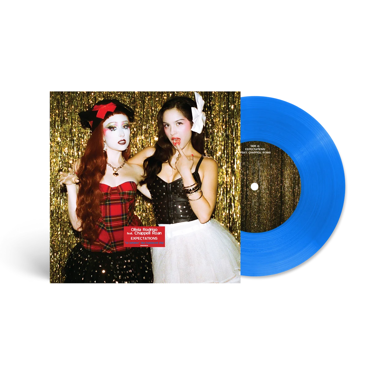 Olivia Rodrigo Feat. Chappell Roan - Expectations [Limited Edition 'L.A. Behavior' Blue Translucent 7" Vinyl] (Pre-Orden: 20/11/2026))