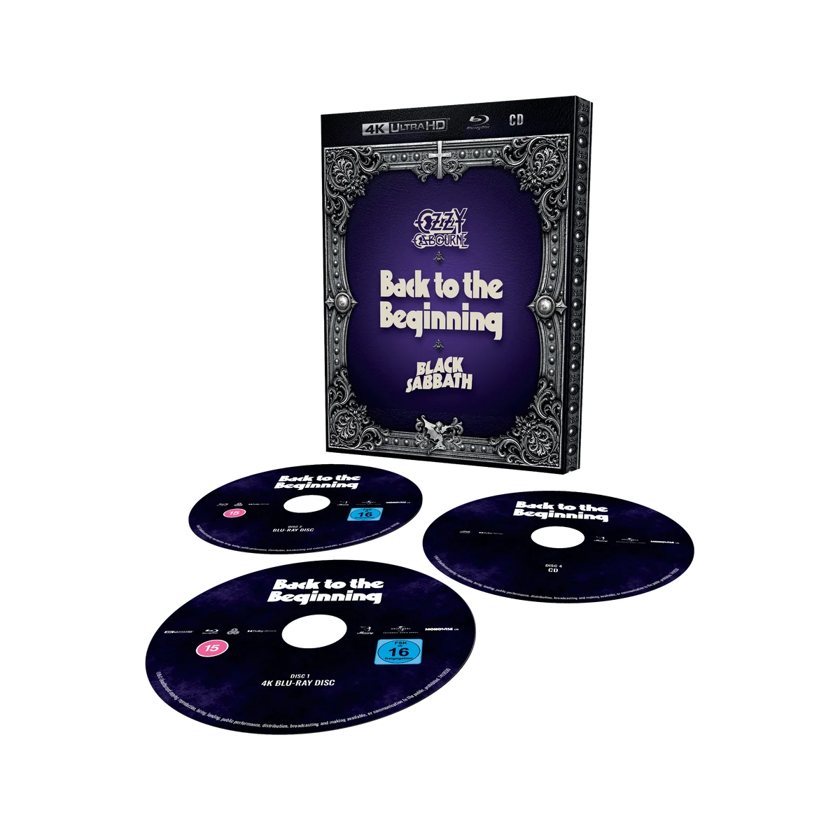 Ozzy Osbourne & Black Sabbath - Back to the Beginning [Blu Ray & CD] 💿 (Pre-Orden: 11/12/2026)