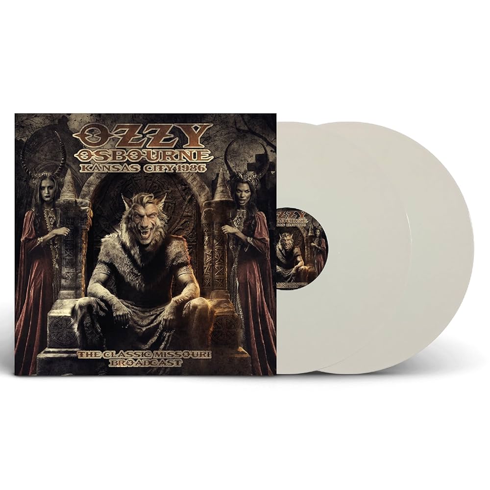 Ozzy Osbourne – Kansas City 1986 - The Classic Missouri Broadcast [Unofficial Release White Vinyl]