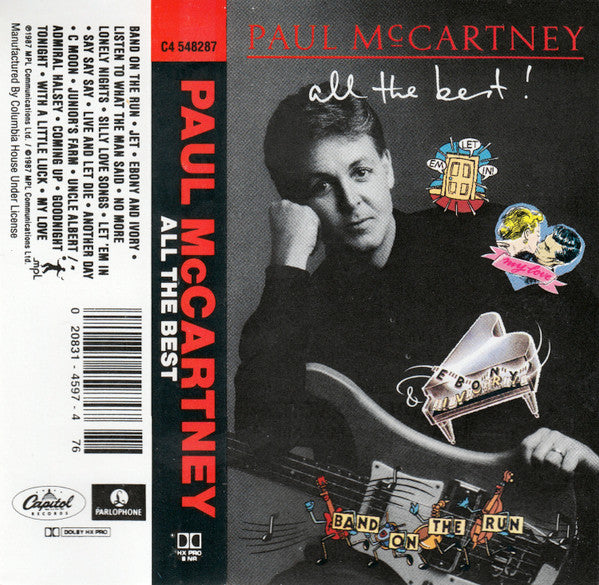 Paul McCartney – All The Best! [Cassette] (Usado)