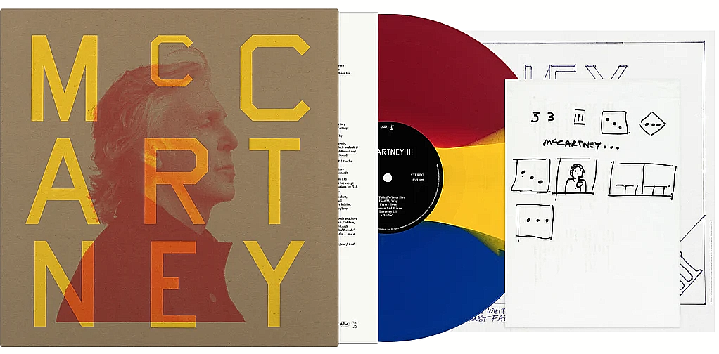 Paul McCartney – McCartney III [Limited Edition Tri-Coloured Vinyl]