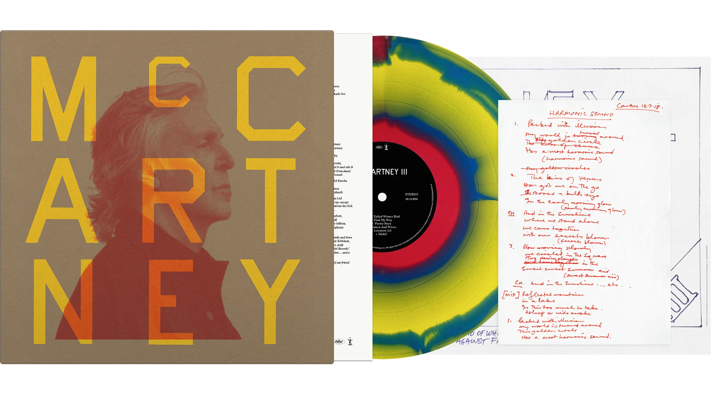 Paul McCartney – McCartney III [Limited Edition Tri-Coloured Swirl Vinyl]
