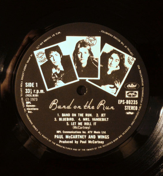 Paul McCartney And Wings – Band On The Run (Usado) 🇯🇵