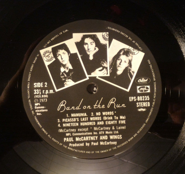 Paul McCartney And Wings – Band On The Run (Usado) 🇯🇵