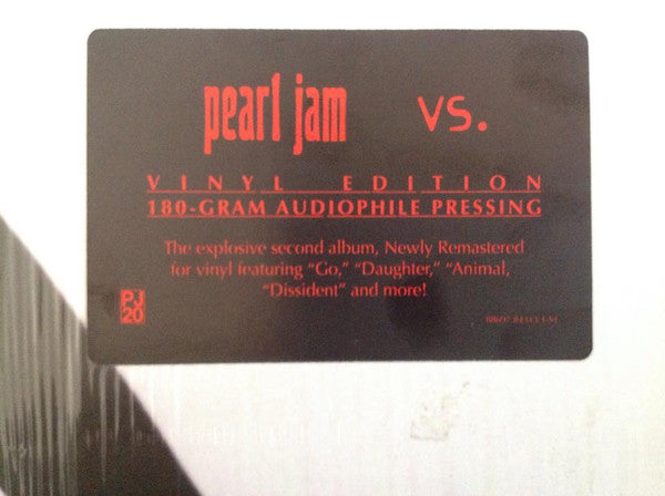 Pearl Jam – Vs. (Usado)