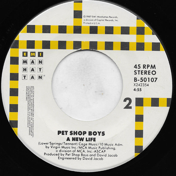 Pet Shop Boys With Dusty Springfield – What Have I Done To Deserve This? [7" 45 RPM Single] (Usado)