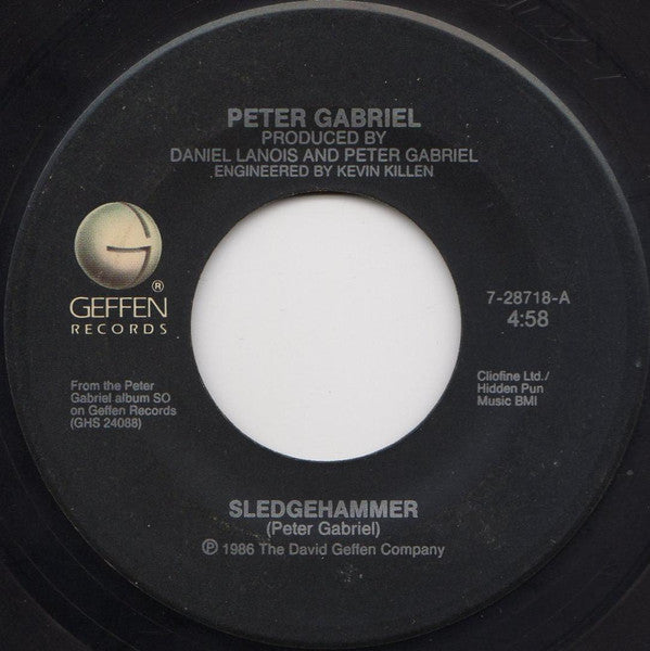 Peter Gabriel – Sledgehammer [7", 45 RPM, Single] (Usado)