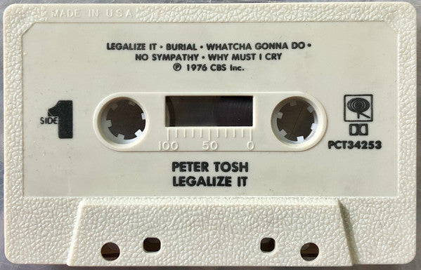 Peter Tosh – Legalize It [Cassette] (Usado)