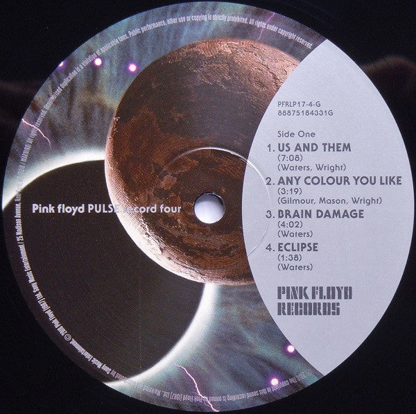 Pink Floyd ‎– Pulse [Remastered 180 Gram Box Set] (Usado)