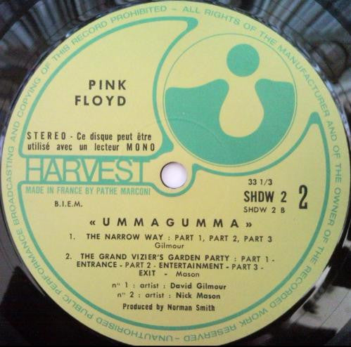 Pink Floyd – Ummagumma (Usado)
