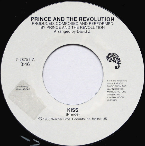 Prince And The Revolution – Kiss [7" 45 RPM Single] (Usado)