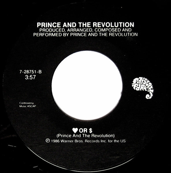 Prince And The Revolution – Kiss [7" 45 RPM Single] (Usado)