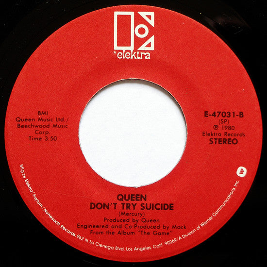 Queen – Another One Bites The Dust [7" 45 RPM Single] (Usado)