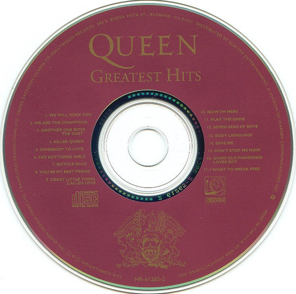 Queen – Greatest Hits [CD Usado] 💿