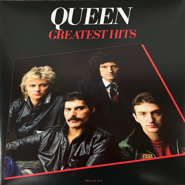Queen – Greatest Hits [Limited Edition Red w/ Orange Swirl [Ruby Blend]] (Usado)
