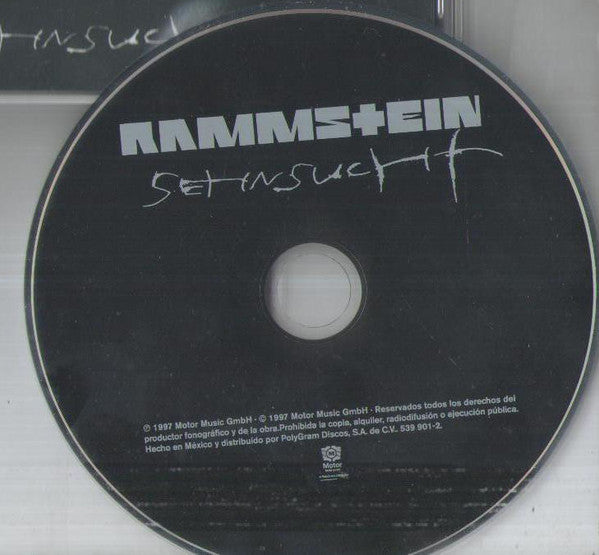 Rammstein – Sehnsucht [CD Usado] 💿