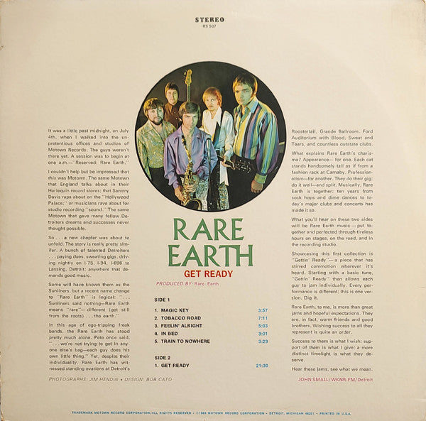Rare Earth – Get Ready (Usado)
