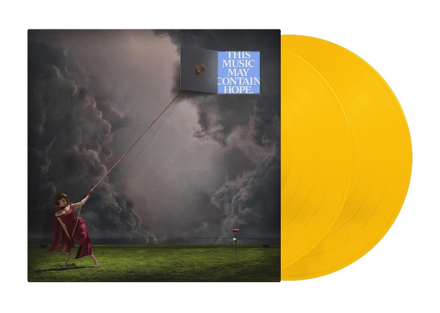 Raye – This Music May Contain Hope. [Marigold Yellow Vinyl]