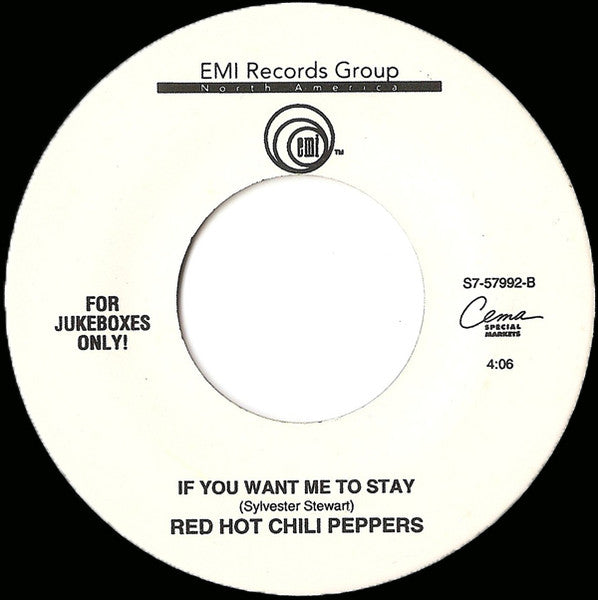 Red Hot Chili Peppers – Higher Ground [7" 45 RPM Single Jukebox] (Usado)