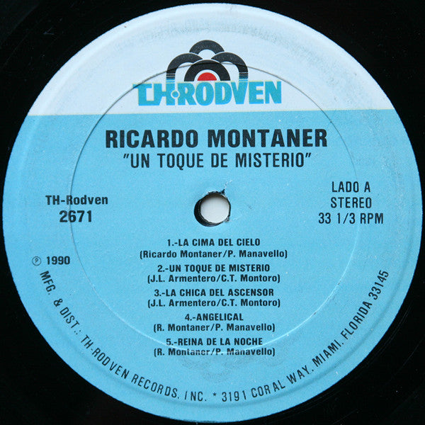 Ricardo Montaner – Un Toque De Misterio (Usado)