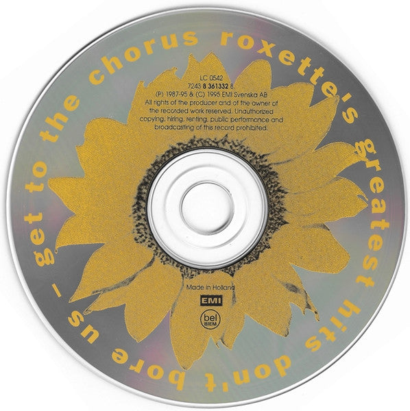 Roxette – Don't Bore Us - Get To The Chorus! (Roxette's Greatest Hits) [CD Usado] 💿