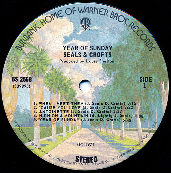 Seals & Crofts – Year Of Sunday (Usado)