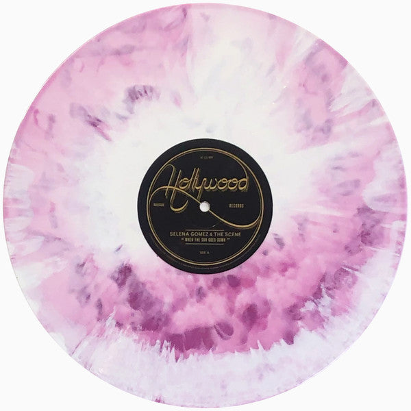 Selena Gomez & The Scene – When The Sun Goes Down [Limited Edition Lavender With White Swirl Vinyl] (Usado)