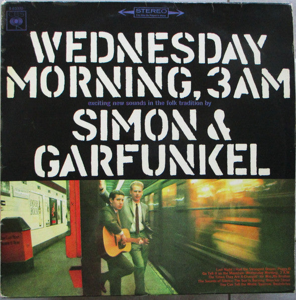 Simon & Garfunkel – Wednesday Morning, 3 A.M. (Usado)