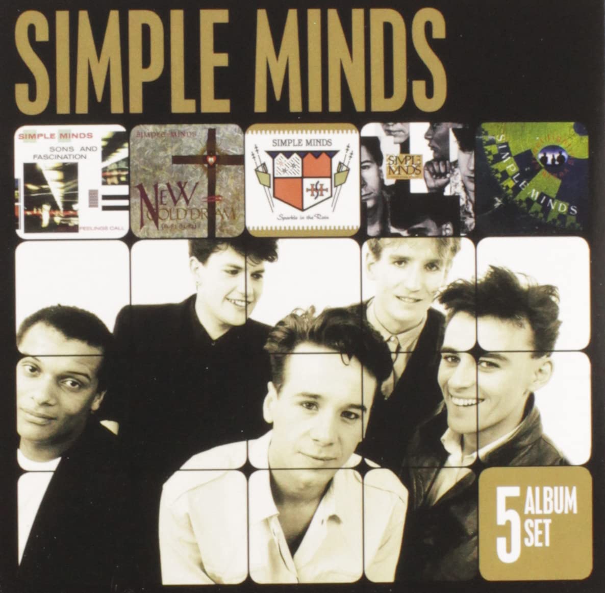 Simple Minds – 5 Album Set [CD Nuevo] 💿