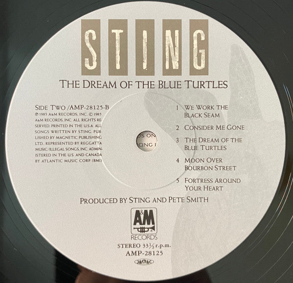 Sting – The Dream Of The Blue Turtles (Usado) 🇯🇵