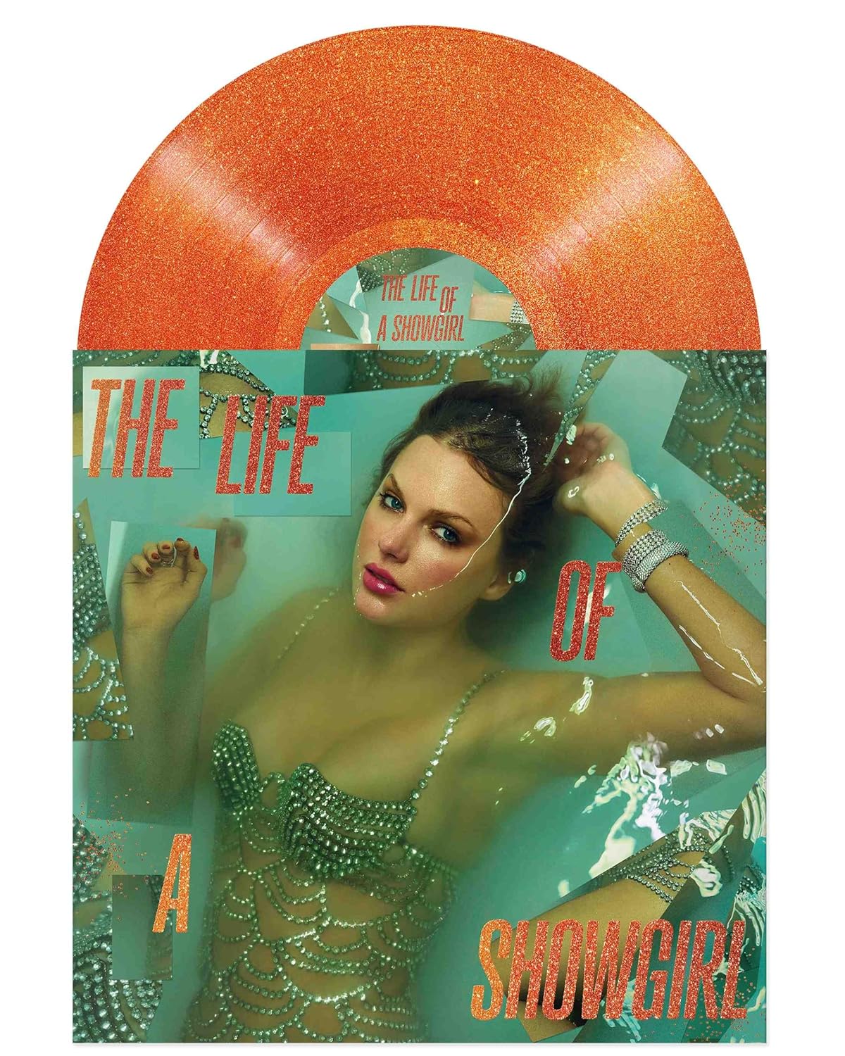 Taylor Swift – Life of a Showgirl (X) (Sweat & Vanilla Perfume Portofino Orange Glitter Vinyl) 🇺🇸