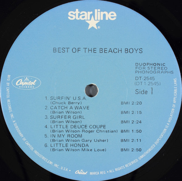Beach Boys ‎(The) – Best Of The Beach Boys (Usado)