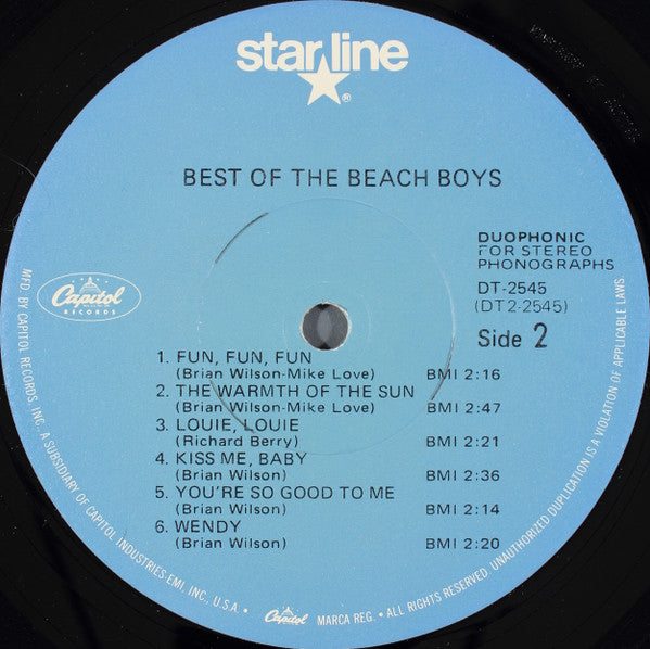 Beach Boys ‎(The) – Best Of The Beach Boys (Usado)