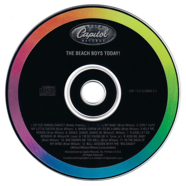 Beach Boys (The) – The Beach Boys Today! [CD Usado] 💿