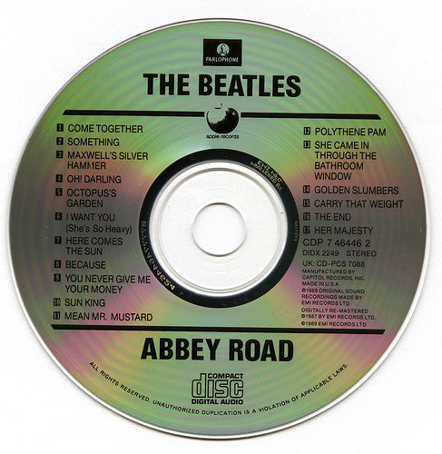 Beatles (The) – Abbey Road [CD Usado] 💿