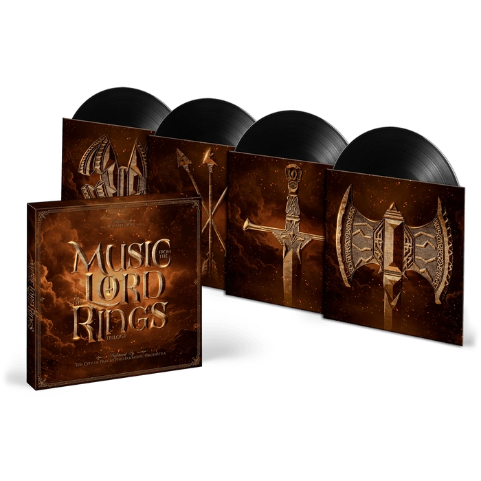 The City Of Prague Philharmonic Orchestra, Crouch End Festival Chorus – Music From The Lord Of The Rings Trilogy [Boxset 4 x Vinyl] (Usado)