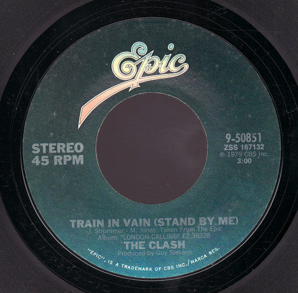 Clash (The) – Train In Vain (Stand By Me)/London Calling [7" 45 RPM Single] (Usado)