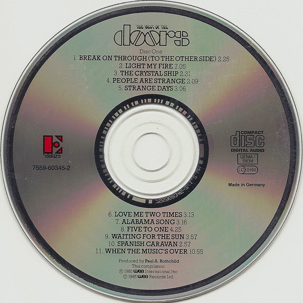 Doors (The) – The Best Of The Doors [CD Usado] 💿