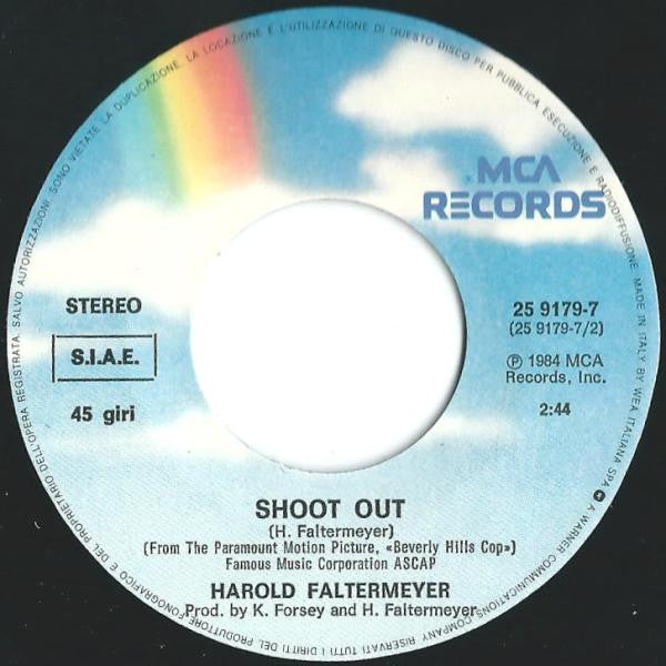 Glenn Frey / Harold Faltermeyer – The Heat Is On / Shoot Out [7" 45 RPM Single] (Usado)