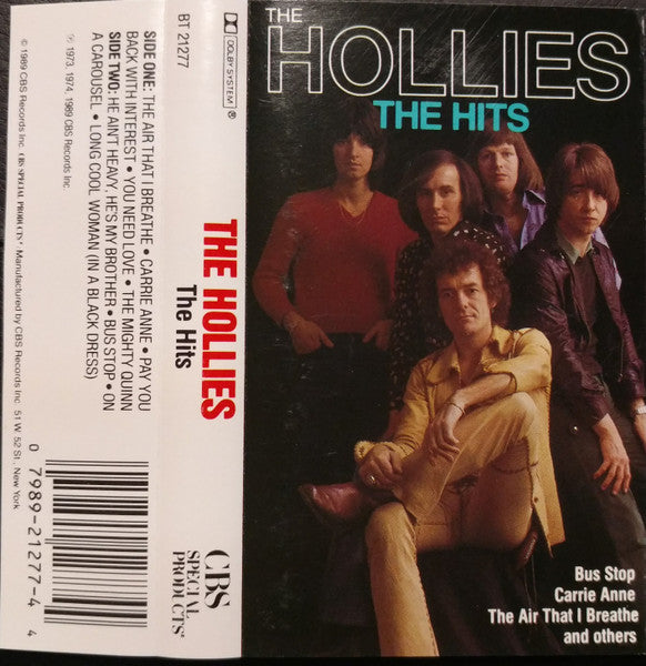 Hollies (The) – The Hits [Cassette] (Usado)