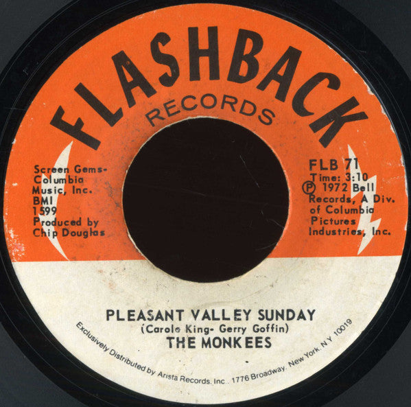 Monkees (The)– I'm A Believer / Pleasant Valley Sunday [7" 45 RPM Single] (Usado)
